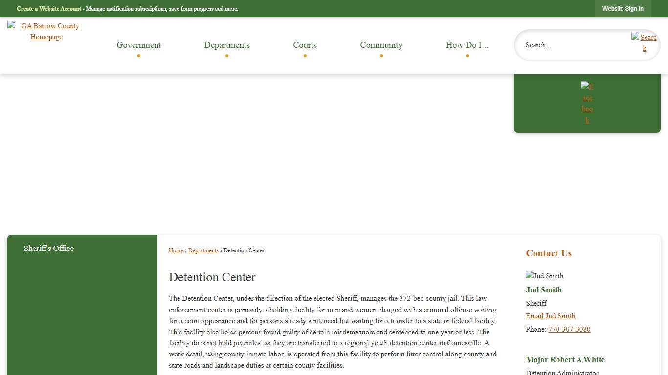 Detention Center | Barrow County, GA